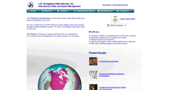 Desktop Screenshot of jdhintl.com